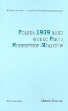 Polska 1939 roku wobec paktu Ribbentrop-Mołotow