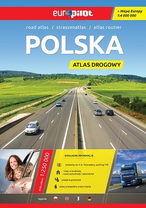 Polska. Atlas drogowy Europilot 1:250 000 (2015)