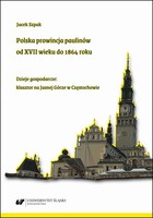 Okładka:Polska prowincja paulinów od XVII wieku do 1864 roku 