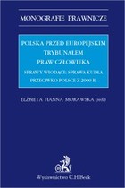Polska przed Europejskim Trybunałem Praw Człowieka - pdf Sprawy wiodące: sprawa Kudła przeciwko Polsce z 2000 r.