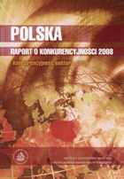 Polska Raport o konkurencyjności 2008 Konkurencyjność sektora usług