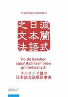 Polski leksykon japońskich terminów gramatycznych - pdf