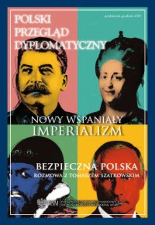 Polski Przegląd Dyplomatyczny, nr 4 / 2019 - pdf