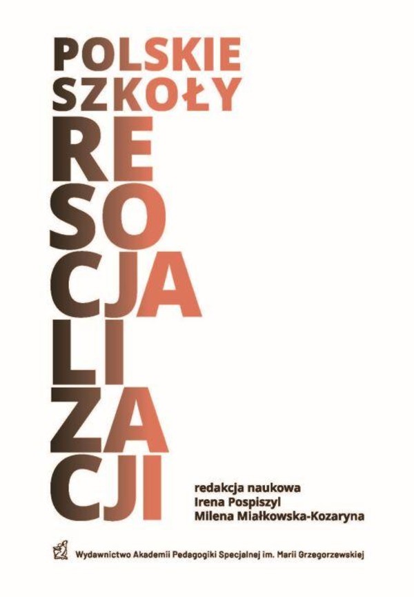 Polskie szkoły resocjalizacji - pdf