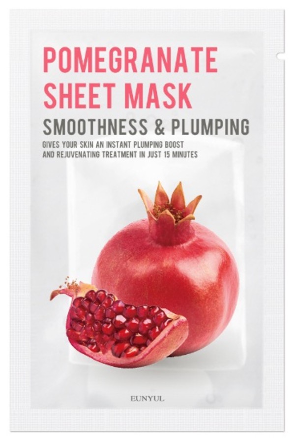Pomegranate Sheet Mask Ujędrniająco-wygładzająca maseczka do twarzy z granatem