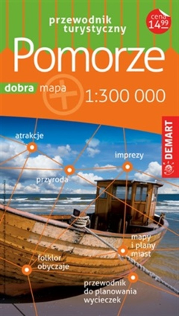 Pomorze Przewodnik turystyczny Skala: 1: 300 000