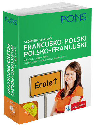 PONS. Szkolny słownik francusko-polski, polsko-francuski