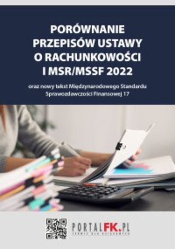 Porównanie przepisów ustawy o rachunkowości i MSR/MSSF 2021/2022 - mobi, epub, pdf