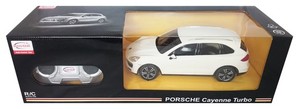 Porsche Cayenne zdalnie sterowane - białe Skala 1:24