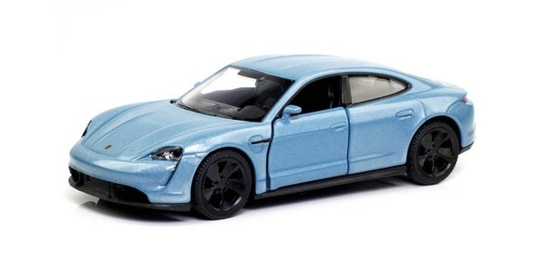 Porsche Taycan Turbo S 2020 niebieski