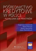 Okładka:Pośrednictwo kredytowe w Polsce - podręcznik dla praktyków 