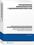 Postępowanie administracyjne i sądowoadministracyjne - pdf