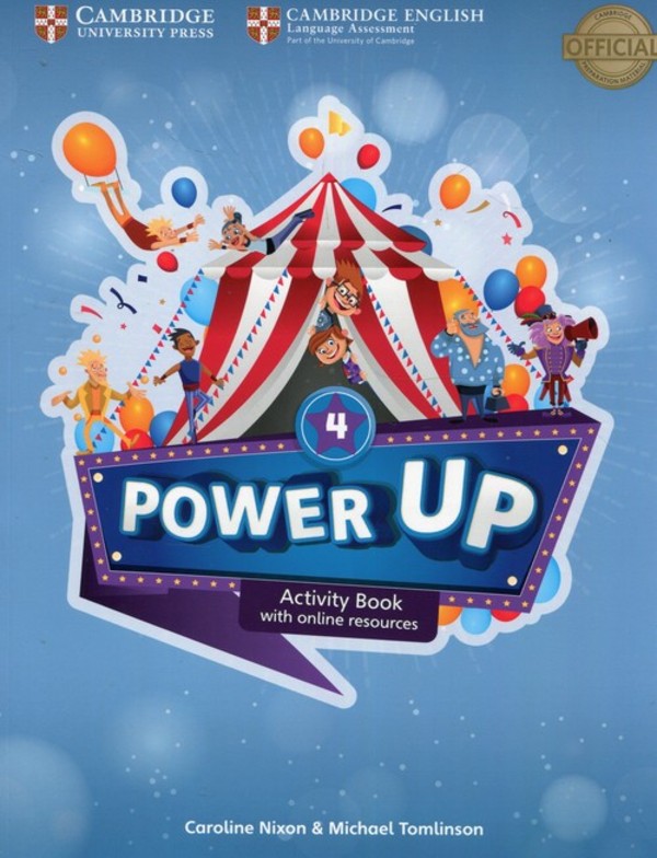 Power Up Level 4. Activity Book Zeszyt ćwiczeń + Online Resources + Home Booklet