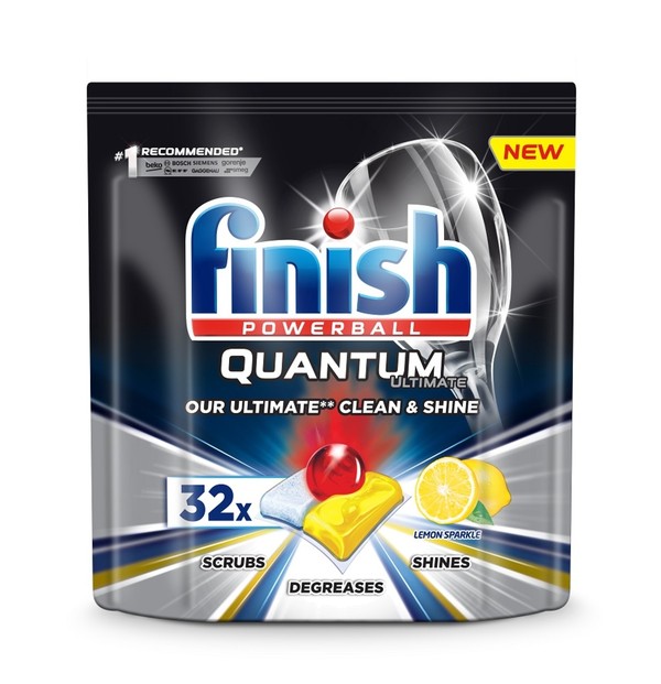 Powerball Quantum Ultimate Lemon Tabletki do mycia naczyń w zmywarkach