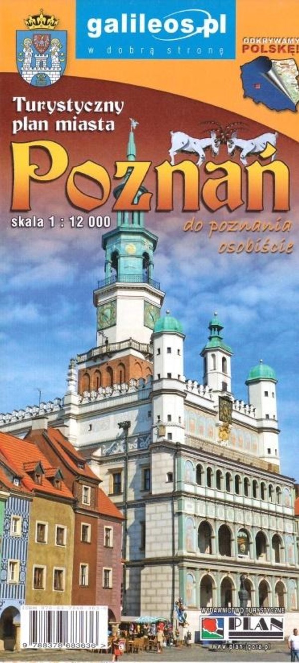 Poznań Plan miasta Skala:1:12 000