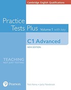 Practice Tests Plus Cambridge Advanced 1 + key
