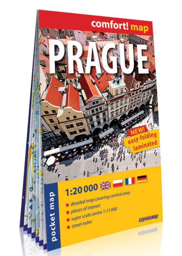 Praga. Kieszonkowy plan miasta Skala: 1:20 000