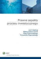 Okładka:Prawne aspekty procesu inwestycyjnego 