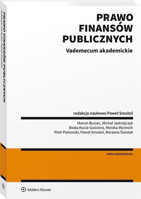Prawo finansów publicznych Vademecum akademickie