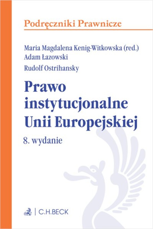Prawo instytucjonalne Unii Europejskiej - mobi, epub, pdf