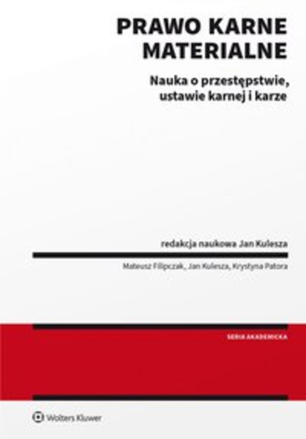 Prawo karne materialne - epub, pdf
