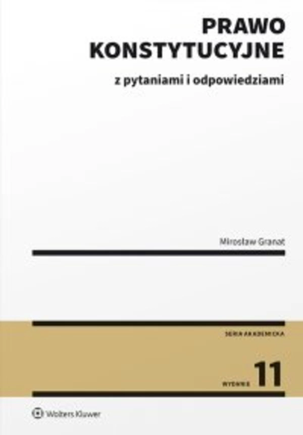 Prawo konstytucyjne z pytaniami i odpowiedziami. Wydanie 11 - epub, pdf