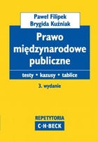 Prawo międzynarodowe publiczne Testy. Kazusy. Tablice