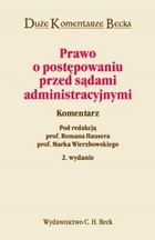 Prawo o postępowaniu przed sądami administracyjnymi Komentarz