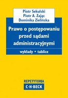 Prawo o postępowaniu przed sądami administracyjnymi Wykłady, tablice Repetytorium Becka