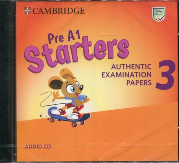 Pre A1 Starters 3. Audio CD