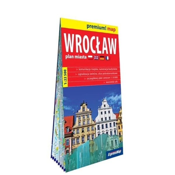 Premium map Wrocław 1:22 500