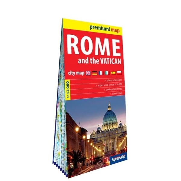 Premium!map Rzym i Watykan 1:12 000