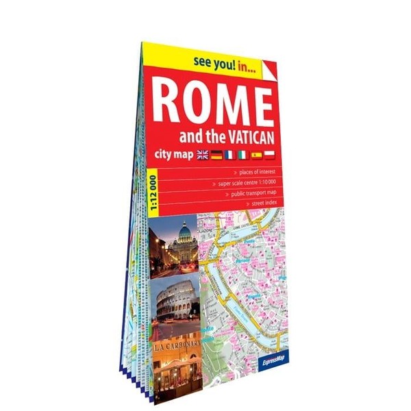Premium!map Rzym i Watykan papierowy plan miasta