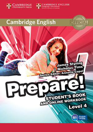 Prepare! 4. Student`s Book Podręcznik + Online Workbook