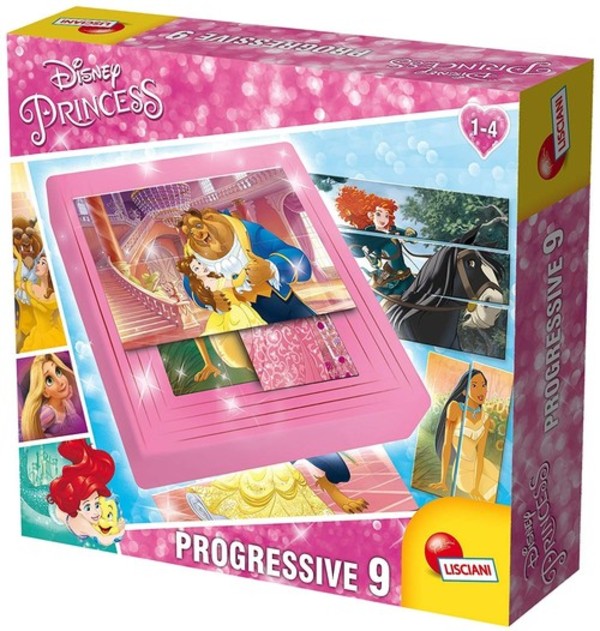 Puzzle progresywne Księżniczki Disney
