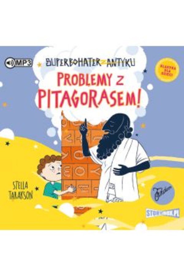 Problemy z Pitagorasem! Audiobook CD Audio Superbohater z antyku Tom 4