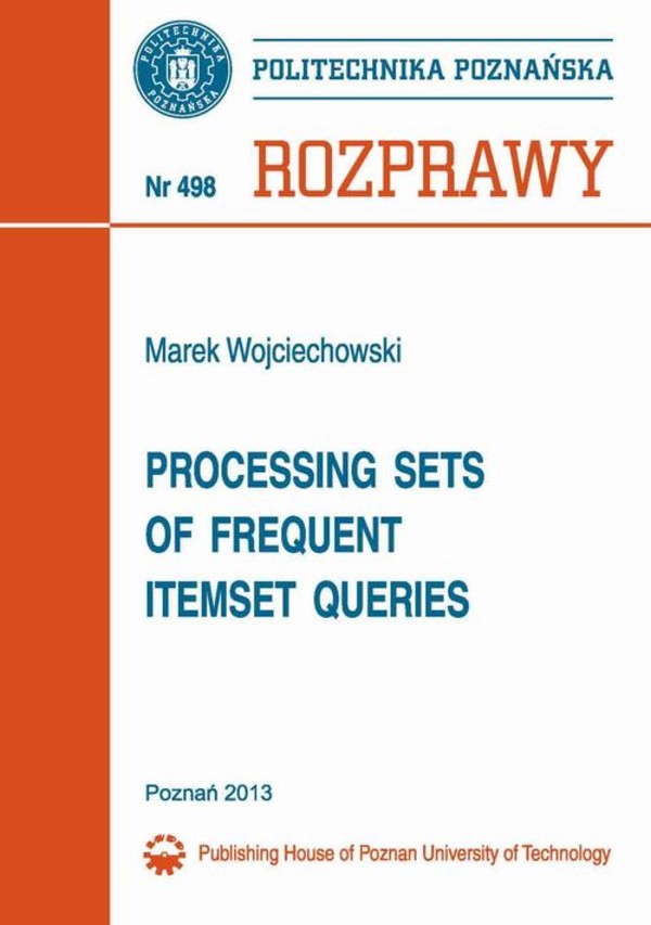 Processing sets of frequent itemset queries - pdf