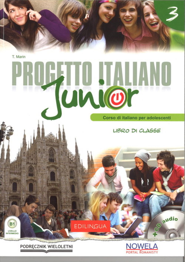 Progetto Italiano Junior 3. Podręcznik dla gimnazjum + CD