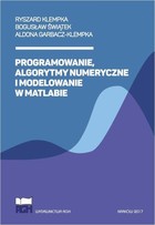Programowanie, algorytmy numeryczne i modelowanie w Matlabie - pdf
