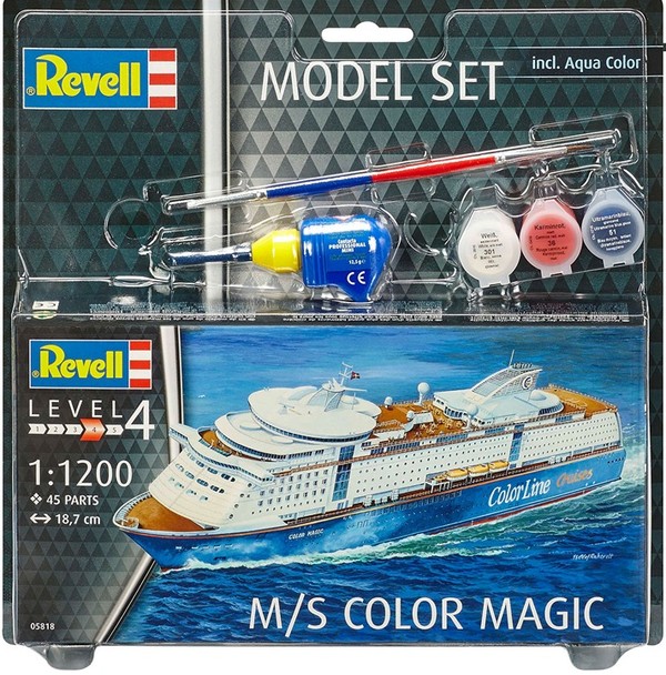 Statek M/S Color Magic 1:1200