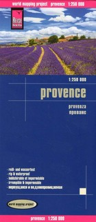 Provence \ Prowansja Mapa samochodowa 1:250 000