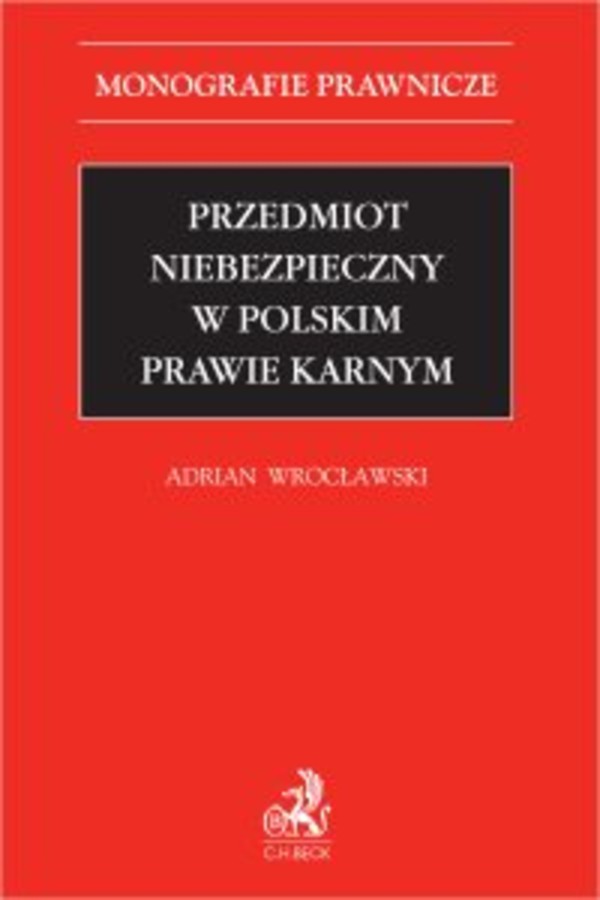 Przedmiot niebezpieczny w polskim prawie karnym - pdf