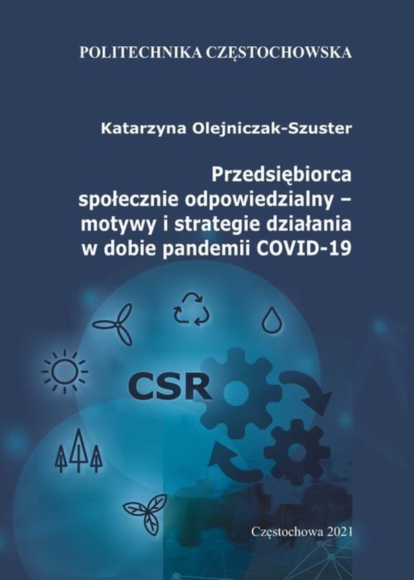 Przedsiębiorca społecznie odpowiedzialny &#8211; motywy i strategie działania w dobie pandemii COVID-19 - pdf