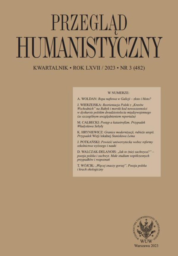 Przegląd Humanistyczny 2023/3 (482) - pdf
