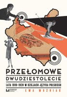 Okładka:Przełomowe dwudziestolecie 