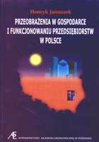 Przeobrażenia w gospodarce i funkcjonowaniu przedsiębiorstw w Polsce