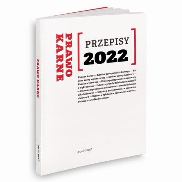 Przepisy 2022 Prawo karne - pdf