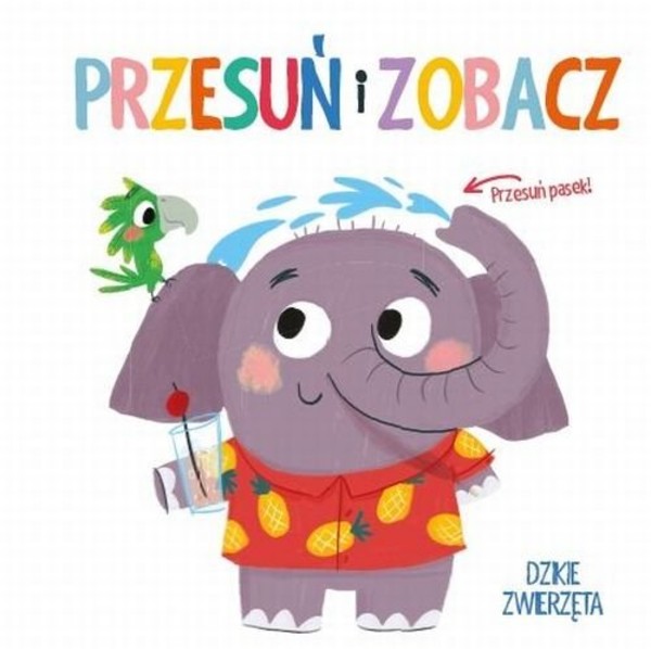 Dzikie zwierzęta Przesuń i zobacz