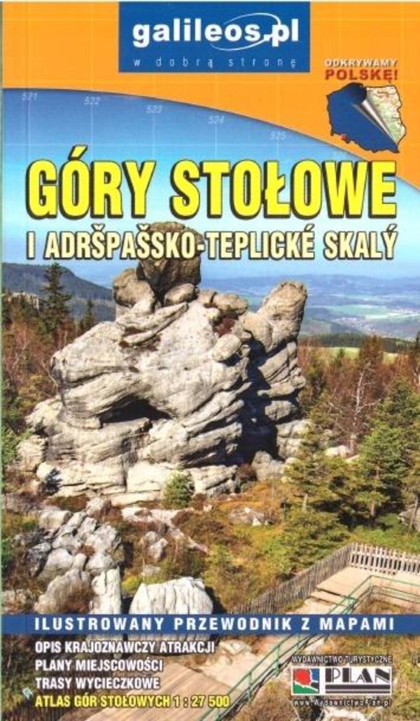 Góry Stołowe Ilustrowany przewodnik z mapami