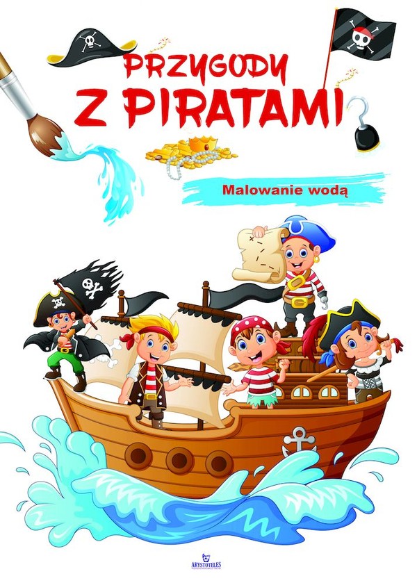 Przygody z piratami Malowanie wodą